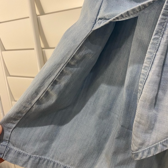 Denim Romper - Picture 3 of 4